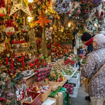 Christmas market of Santa Lucia, Barcelona