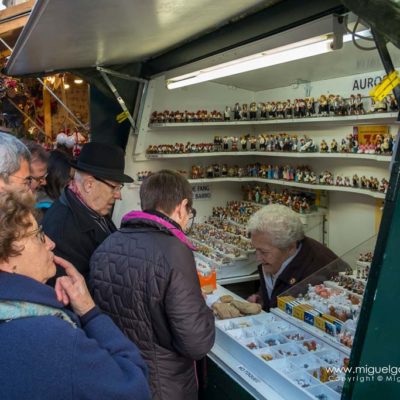 Christmas market of Santa Lucia, Barcelona