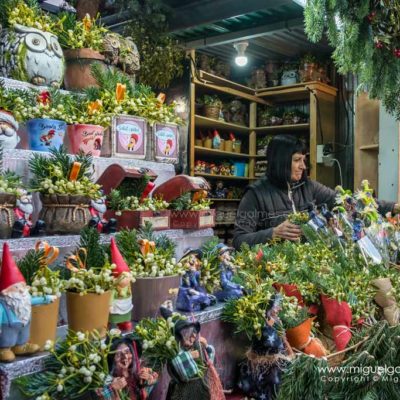 Christmas market of Santa Lucia, Barcelona