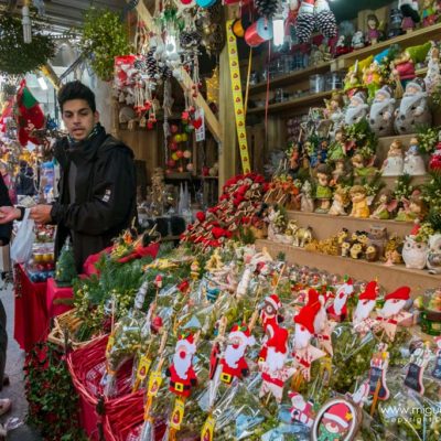Christmas market of Santa Lucia, Barcelona
