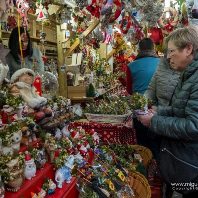 Christmas market of Santa Lucia, Barcelona
