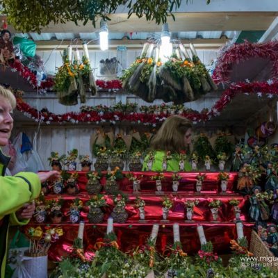 Christmas market of Santa Lucia, Barcelona