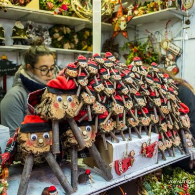 Christmas market of Santa Lucia, Barcelona