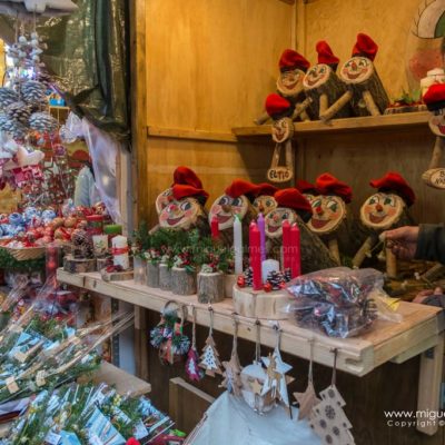 Christmas market of Santa Lucia, Barcelona