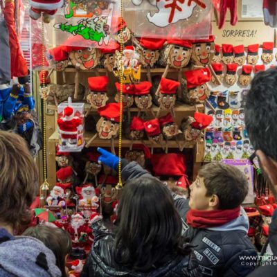 Christmas market of Santa Lucia, Barcelona