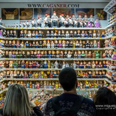 Christmas market of Santa Lucia, Barcelona