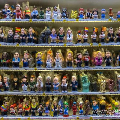 Christmas market of Santa Lucia, Barcelona