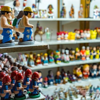 Christmas market of Santa Lucia, Barcelona