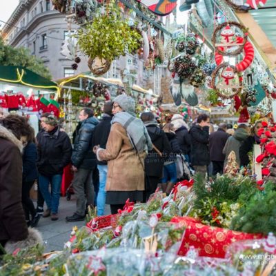 Christmas market of Santa Lucia, Barcelona
