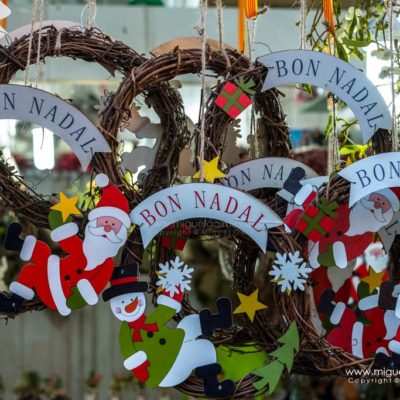 Christmas market of Santa Lucia, Barcelona