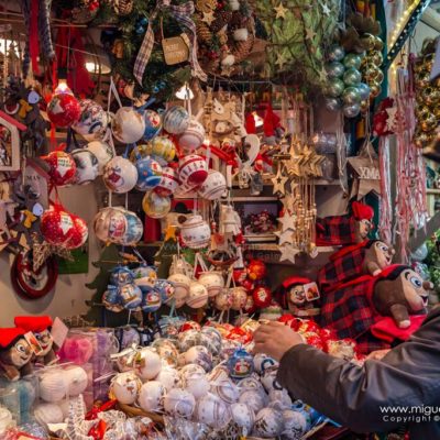 Christmas market of Santa Lucia, Barcelona