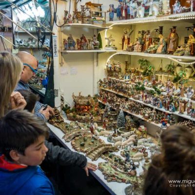 Christmas market of Santa Lucia, Barcelona