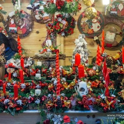 Christmas market of Santa Lucia, Barcelona