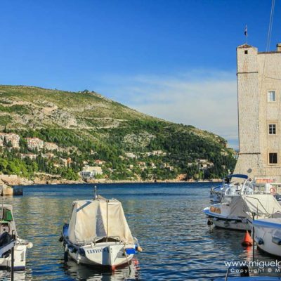 Old Port of old town of Dubrovnik