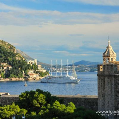 Old Port of old town of Dubrovnik