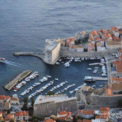 Old Port of old town of Dubrovnik